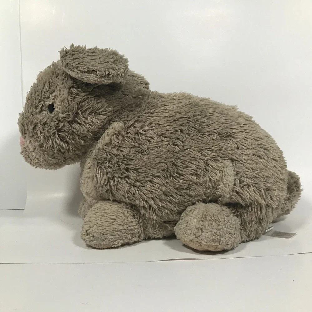 Gund Tan Bunny Rabbit Plush Stuffed Animal Shaggy Soft Floppy Ears 9.5 Inch